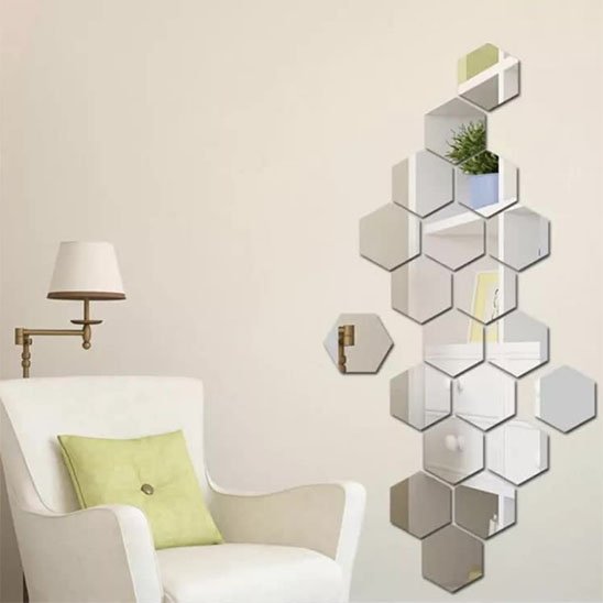 Miroir autocollant | Décor Express - MyHomeCosy