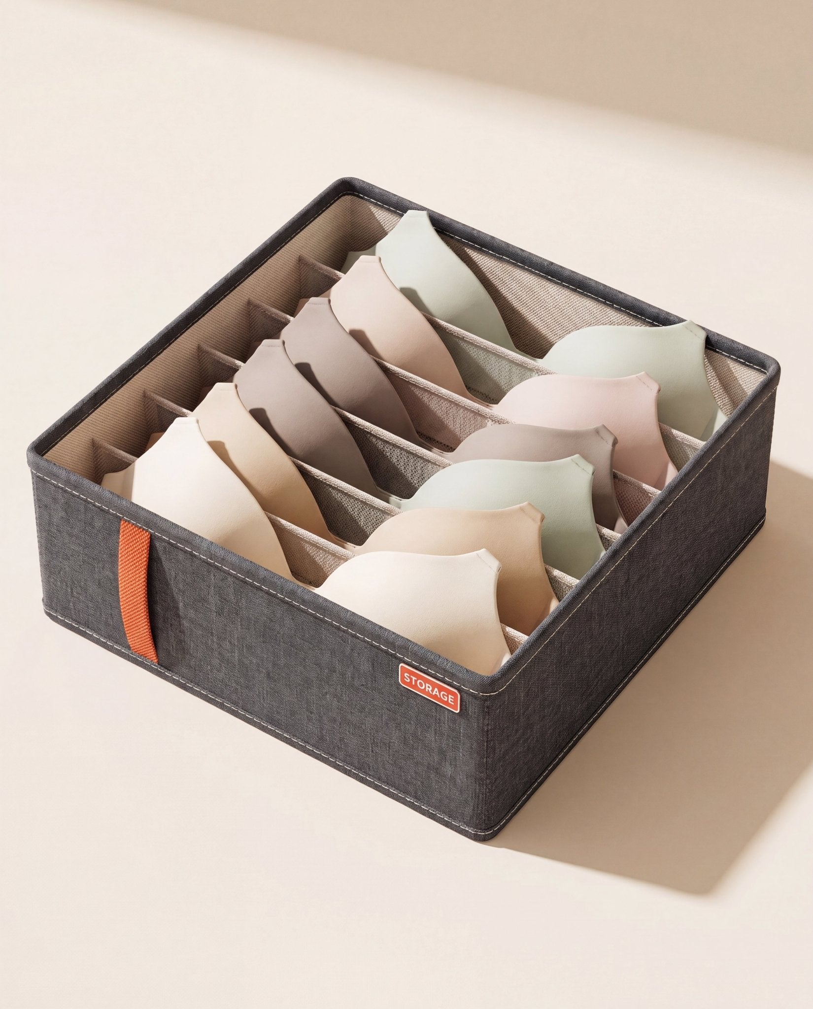 TERRA – Gris anthracite, 6 grandes cases – MyHomeCosy